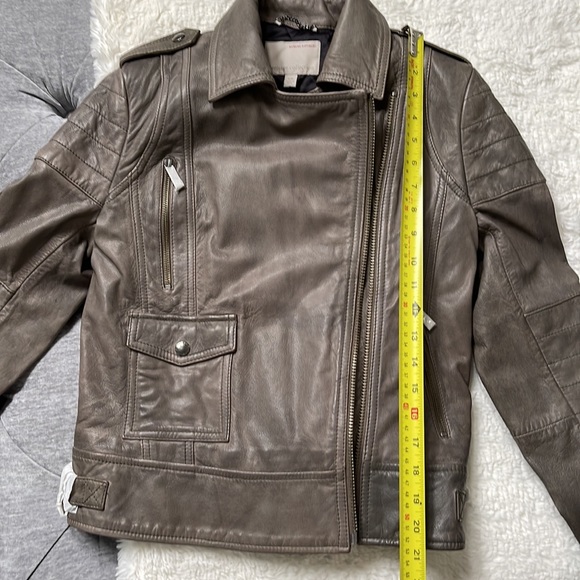 Nwt Banana Republic heritage leather jacket - Picture 8 of 10